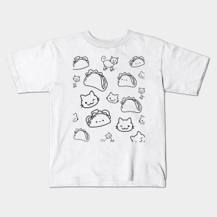 Taco-cat Kids T-Shirt